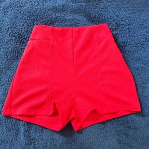 Forever 21 Red Shorts
